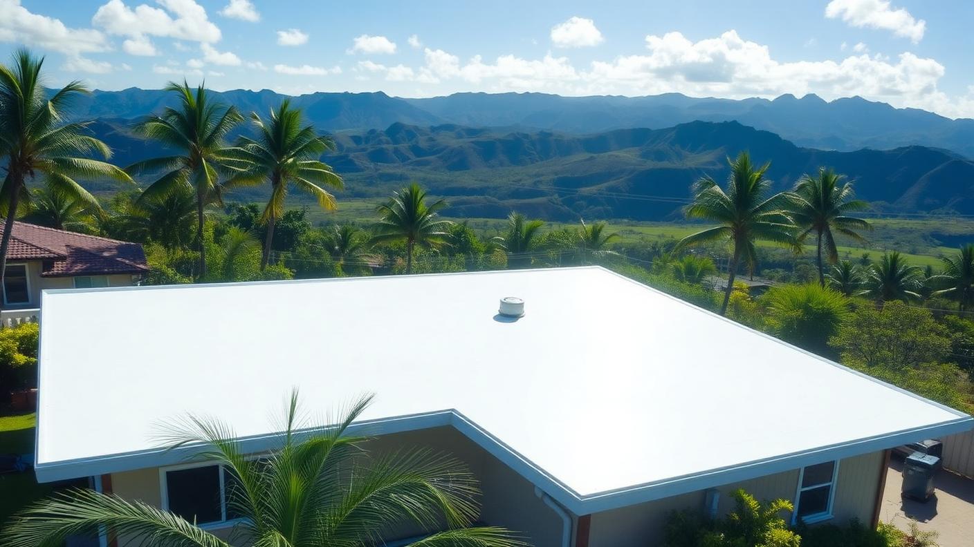 FLAT ROOF RE-COATING in Mā'ili